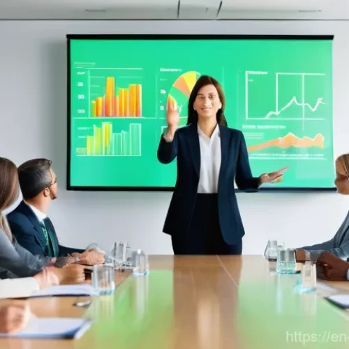 위험관리 사례발표 준비법 - **Prompt 1: Engaging Risk Management Presentation**
    "A diverse group of professionals, including...