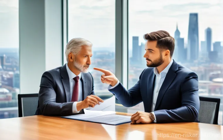 위험관리 사례발표 준비법 - **Prompt 2: Collaborative Data Visualization and Analysis**
    "A team of four diverse professional...