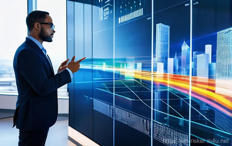 위험관리 실무자 대상의 컨설팅 사례 - **Prompt:** "A diverse team of professionals, impeccably dressed in modern business attire, are enga...