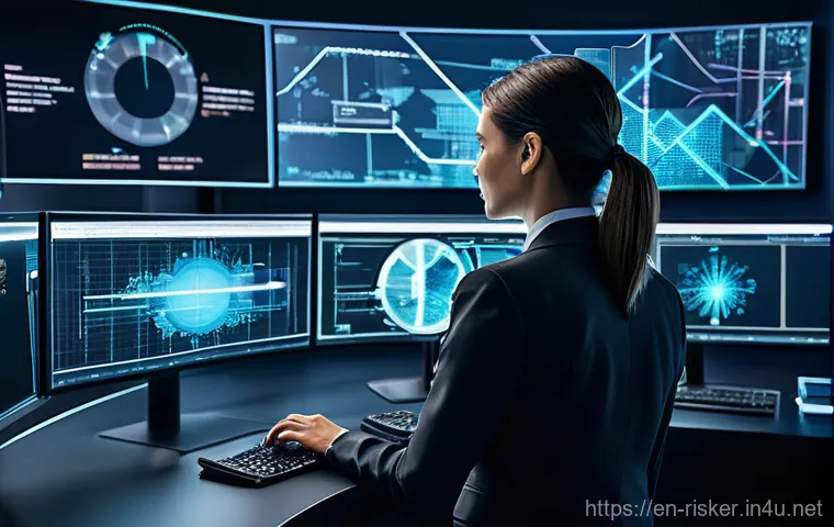 위험관리기술자 해외 취업 가능성 - **Prompt:** "A diverse group of professional risk management engineers, comprising individuals of va...