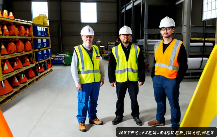 위험관리기술자의 강의 및 교육 프로그램 운영 - Photorealistic occupational risk management instructor leading a hands-on safety training workshop f...